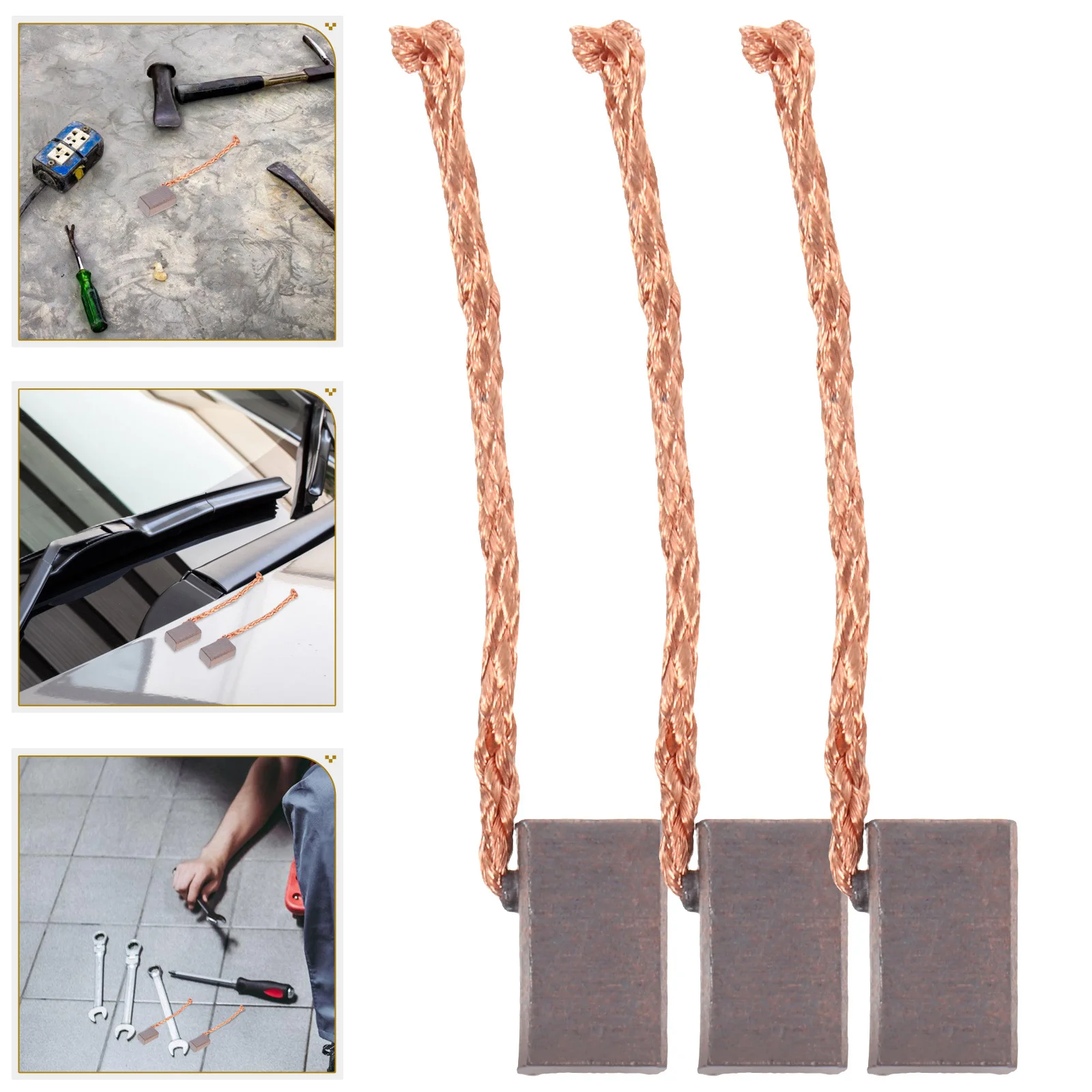 6Pcs Motor Carbon Brush Kit for Automotive Window Lifter Reliable Performance Extended Lifespan Electric Motor Brushes Repair
6Pcs Motor Carbon Brush Kit for Automotive Window Lifter Reliable Performance Extended Lifespan Electric Motor Brushes Repair