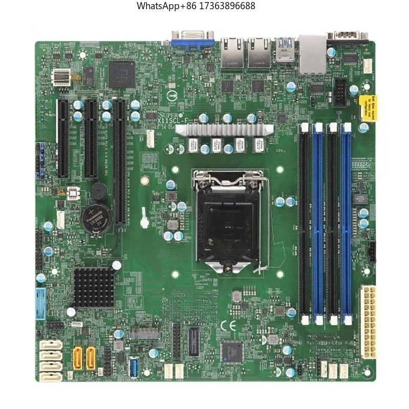 Материнская плата Supermicro X11SCL-F для рабочих станций, новый оригинальный чипсет, двухканальная память DDR4, встроенный SATA, 128 ГБ
Материнская плата Supermicro X11SCL-F для рабочих станций, новый оригинальный чипсет, двухканальная память DDR4, встроенный SATA, 128 ГБ