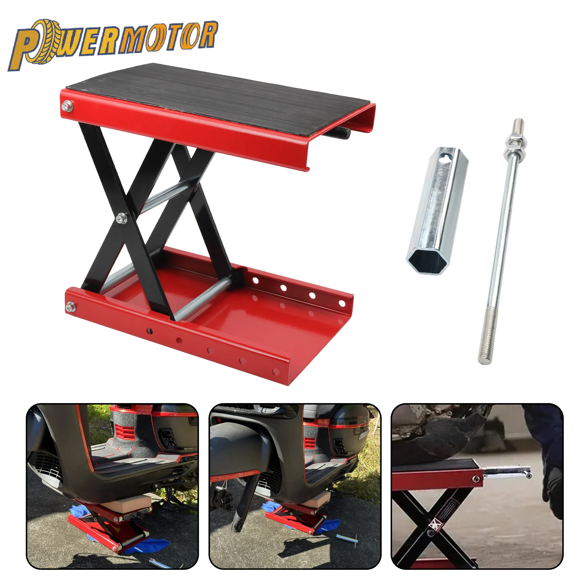 Универсальный подъемник для мотоциклов на 1100 фунтов, ножничный подъемник-домкрат с широкой платформой, инструменты для ремонта мотокроссовых мотоциклов, скутеров, квадроциклов, питбайков, ADV
Универсальный подъемник для мотоциклов на 1100 фунтов, ножничный подъемник-домкрат с широкой платформой, инструменты для ремонта мотокроссовых мотоциклов, скутеров, квадроциклов, питбайков, ADV