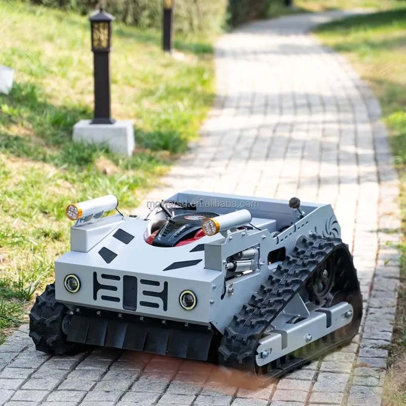 Remote Control Track Drive Mower Lawn Grass Cutter Customized for Yard Orchard Embankment and Field Work
Remote Control Track Drive Mower Lawn Grass Cutter Customized for Yard Orchard Embankment and Field Work