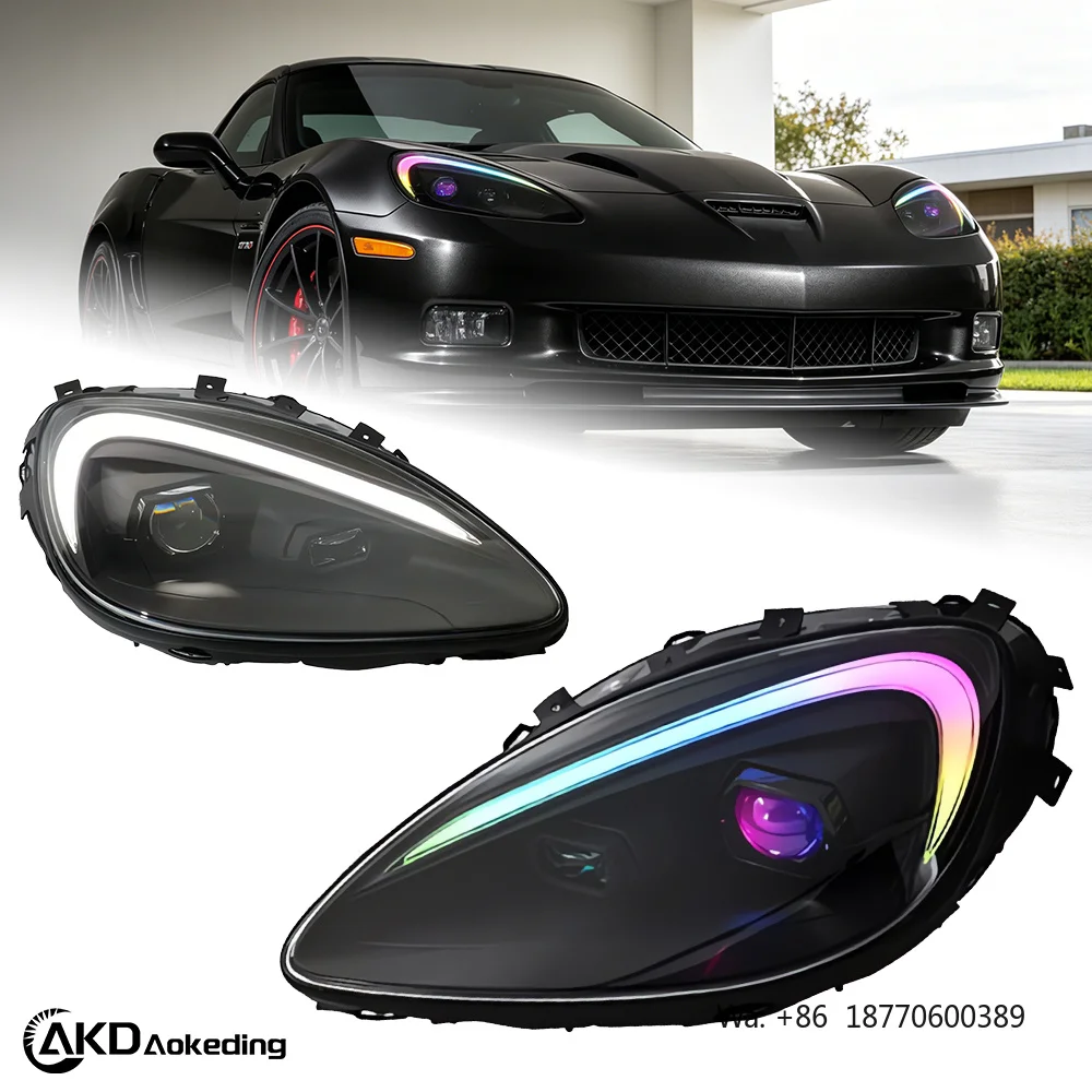 BBA Car Styling Head Lamp for Chevrolet Corvette C6 LED Headlight 05-13 High Power Projector Lens Dynamic Signal Drl Auto Parts
BBA Car Styling Head Lamp for Chevrolet Corvette C6 LED Headlight 05-13 High Power Projector Lens Dynamic Signal Drl Auto Parts
