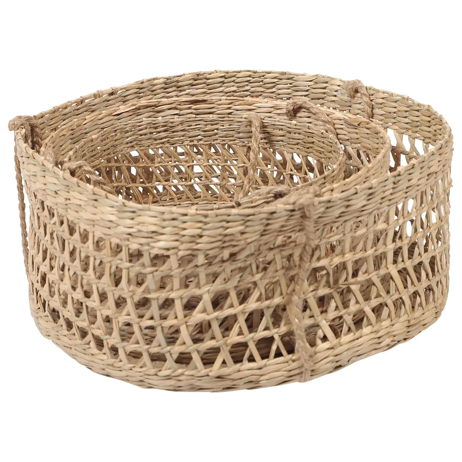 Hanging Storage Basket Kitchen Fruit Vegetable Wall Mounted Woven Baskets Large Capacity Foldable Home Hotel
Hanging Storage Basket Kitchen Fruit Vegetable Wall Mounted Woven Baskets Large Capacity Foldable Home Hotel