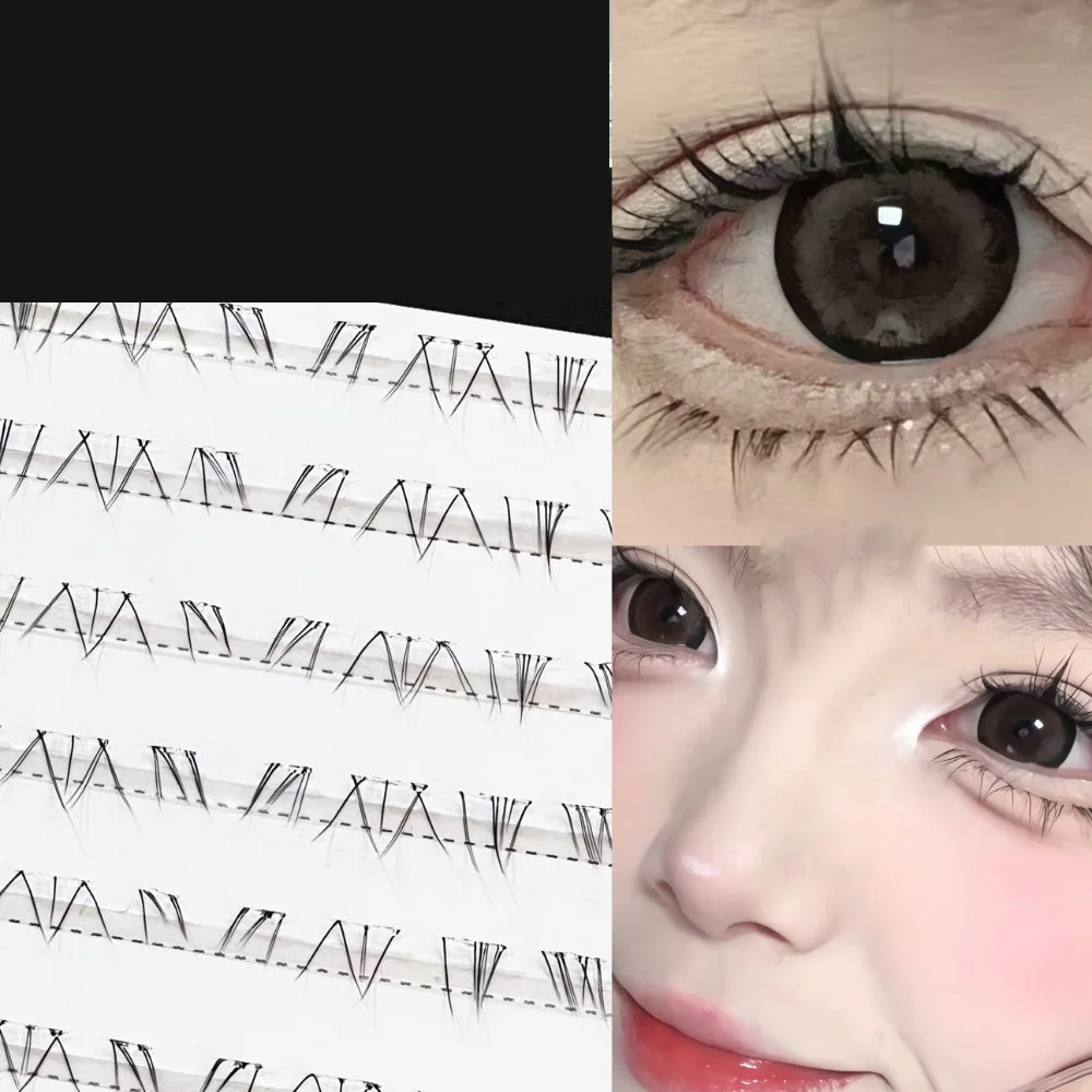3/6/10 Rows Cute Baby Lower Eyelashes Transparent Stem Natural Simulation Manga Big Eye False Lashes for Girl Light Makeup Tools
3/6/10 Rows Cute Baby Lower Eyelashes Transparent Stem Natural Simulation Manga Big Eye False Lashes for Girl Light Makeup Tools