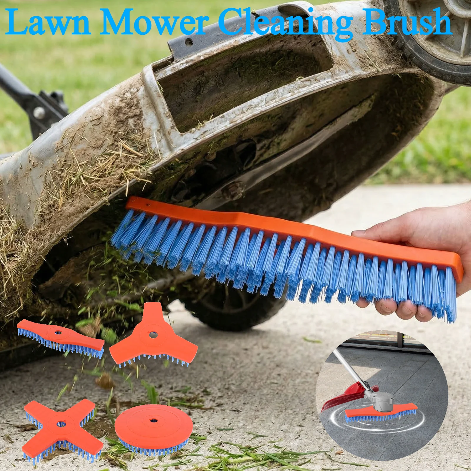 Lawn Mower Cleaning Brush High-Efficiency Weed Remover Tool for Deck Garden Yard Floor Patio Farm Tile Grout Weeding Brush Tool
Lawn Mower Cleaning Brush High-Efficiency Weed Remover Tool for Deck Garden Yard Floor Patio Farm Tile Grout Weeding Brush Tool