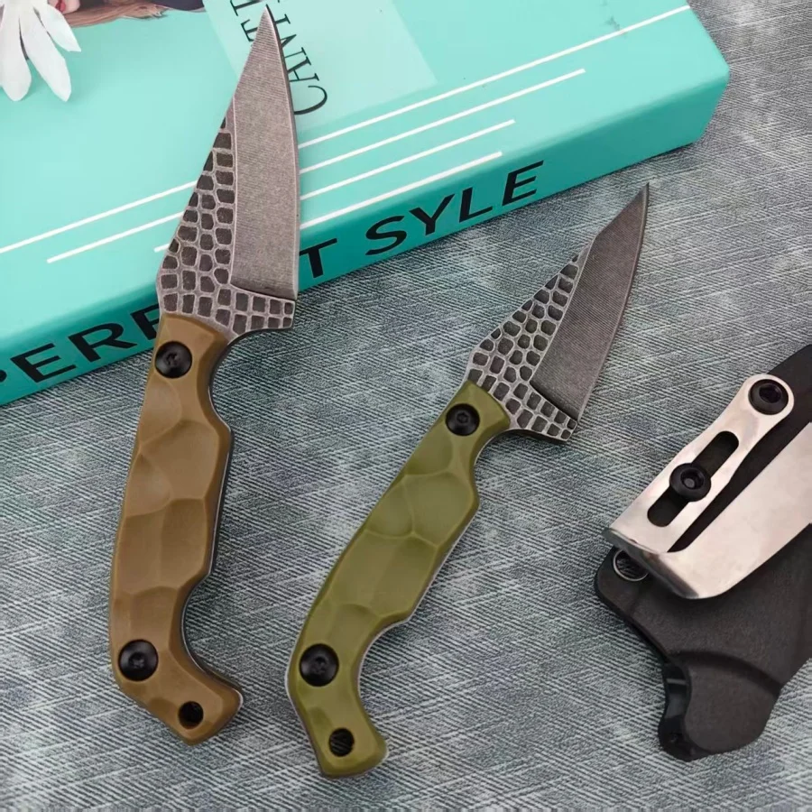 Nylon Handle Straight Knife with Sheath Multi-functional Kitchen Cutting Knives Outdoor Camping Essential Tools EDC Fishing Tool
Nylon Handle Straight Knife with Sheath Multi-functional Kitchen Cutting Knives Outdoor Camping Essential Tools EDC Fishing Tool