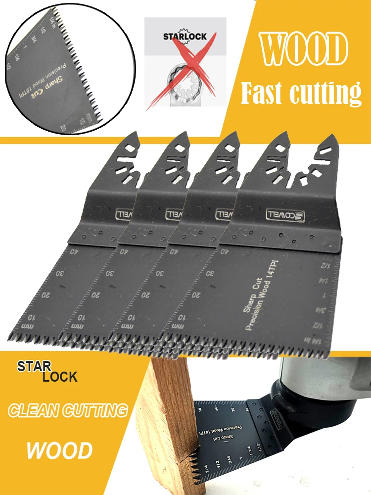 5 Packing SCOWELL 65MM Clean Wood Cutting Japanese Teeth Oscillating Multi Saw Blades Multimaster Power Tools
5 Packing SCOWELL 65MM Clean Wood Cutting Japanese Teeth Oscillating Multi Saw Blades Multimaster Power Tools