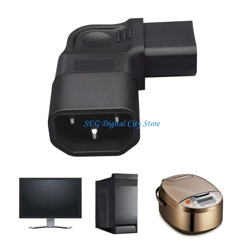 U75B IEC 320 C13 Female to C14 Male Power Plug Adapter for UPS Devices Converter Plug
U75B IEC 320 C13 Female to C14 Male Power Plug Adapter for UPS Devices Converter Plug