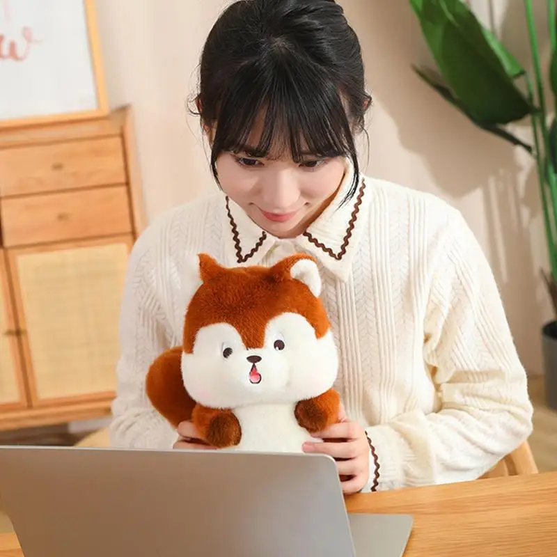 Squirrel Stuffed Animal Creative Plush Pillows Plushies Pillow Toy Soft And Comfortable Animal Plush Doll For Men Women
Squirrel Stuffed Animal Creative Plush Pillows Plushies Pillow Toy Soft And Comfortable Animal Plush Doll For Men Women