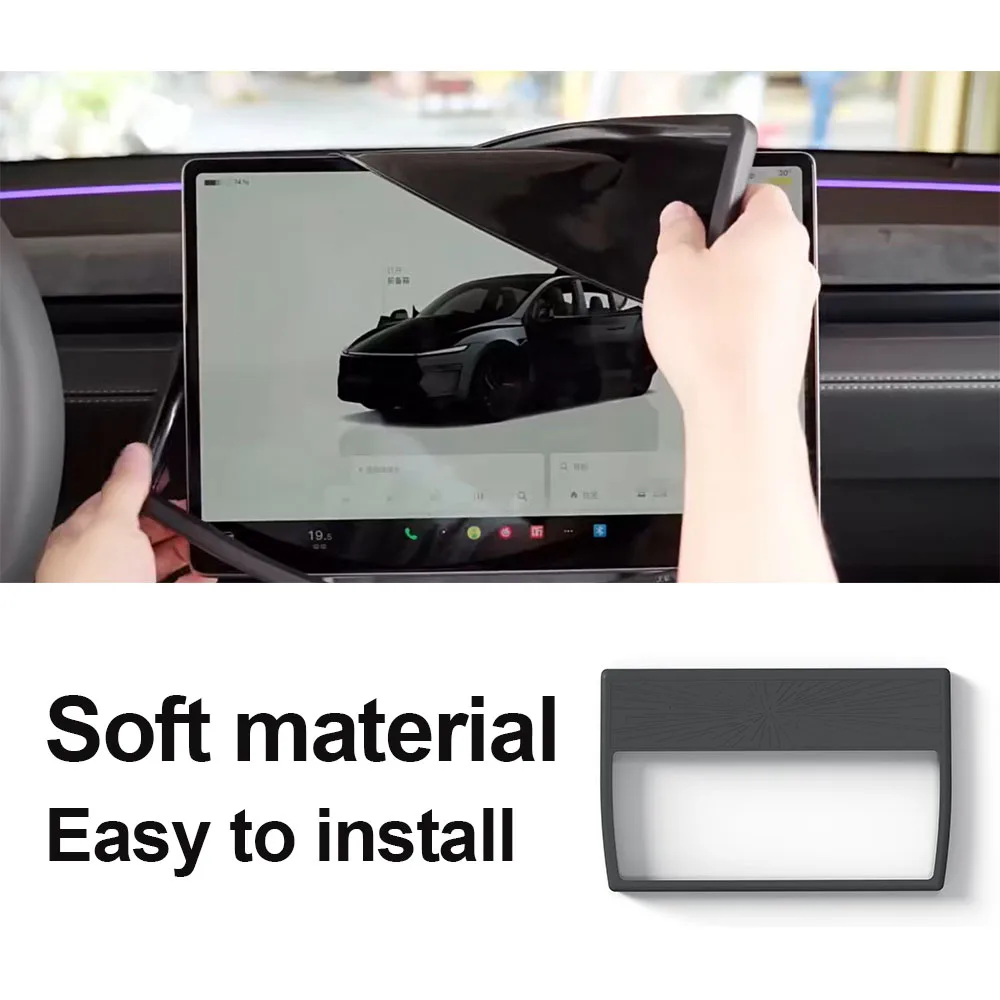 For Tesla Model 3/Y /YL Juniper 2025 2026 Navigation Screen Protective Frame Center Console Protective Film Silicone Cover
For Tesla Model 3/Y /YL Juniper 2025 2026 Navigation Screen Protective Frame Center Console Protective Film Silicone Cover