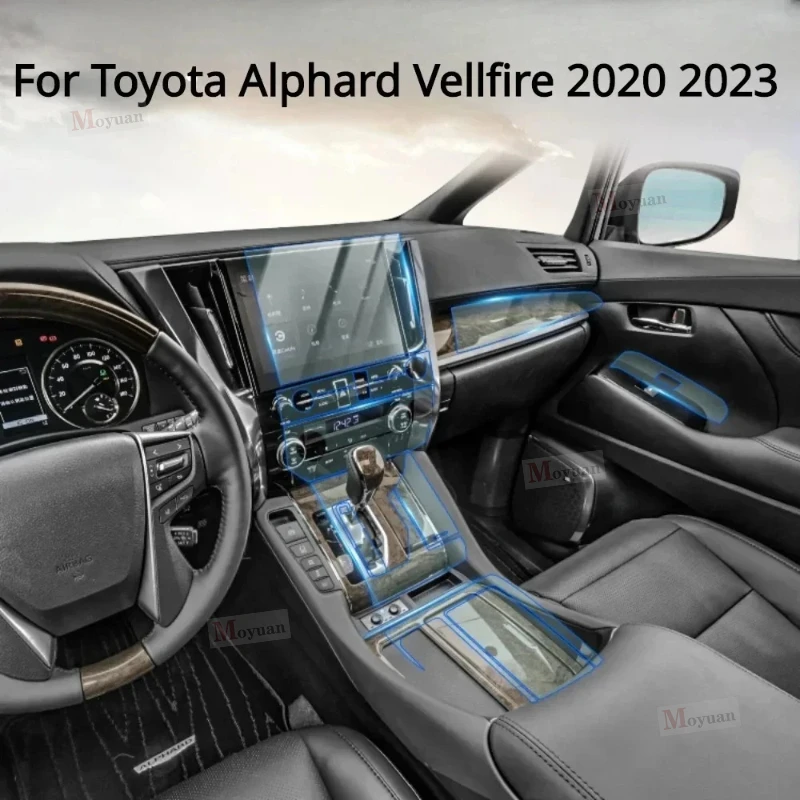 Для Toyota Alphard Vellfire 2020-23 панель коробки передач навигационный экран автомобильный интерьер защитная пленка из ТПУ наклейка против царапин 
Для Toyota Alphard Vellfire 2020-23 панель коробки передач навигационный экран автомобильный интерьер защитная пленка из ТПУ наклейка против царапин