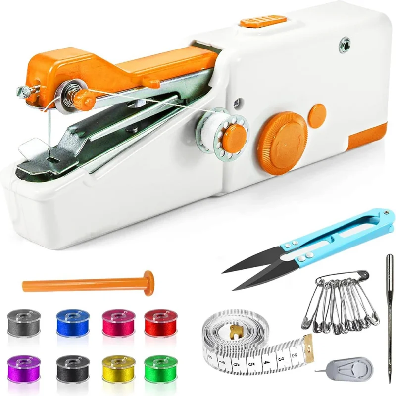 Handheld Domestic Automatic Small Device Electric Hand Household Portable Mini Sewing Machine For Cloth
Handheld Domestic Automatic Small Device Electric Hand Household Portable Mini Sewing Machine For Cloth