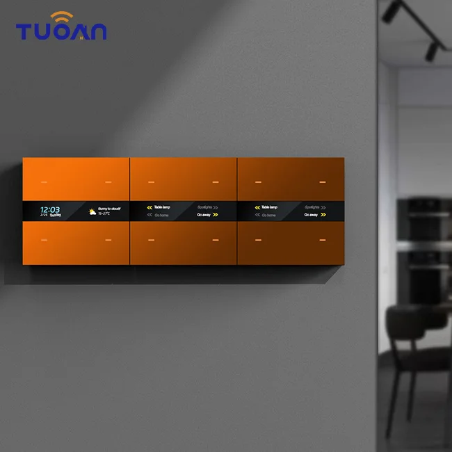 уникальныйTUOAN новый умный дом с радаром, металлическая кнопка с датчиком человеческого тела, умный настенный переключатель Zigbee для домашней автоматизации
уникальныйTUOAN новый умный дом с радаром, металлическая кнопка с датчиком человеческого тела, умный настенный переключатель Zigbee для домашней автоматизации