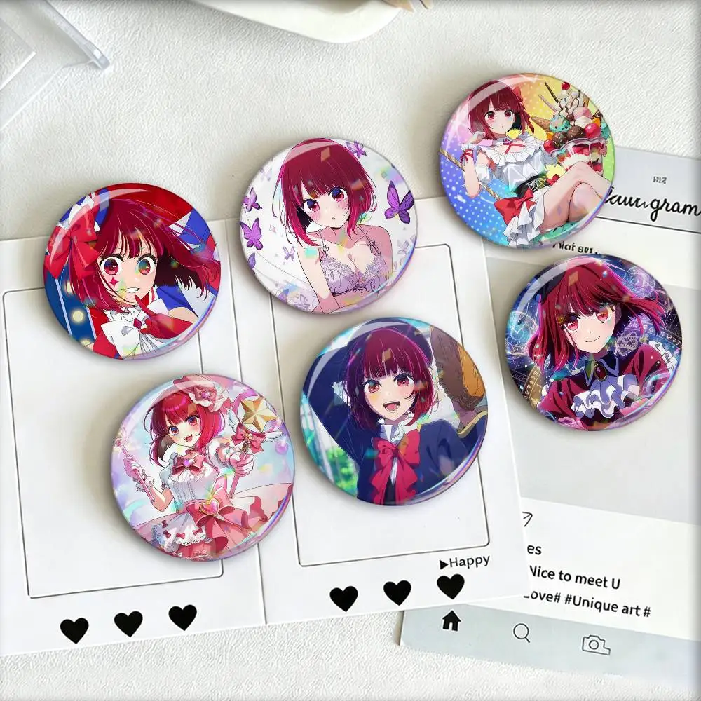 K-Kana A-Arima Laser Badge Applicable For Backpack Clothes Hats Decor Creative Accessories
K-Kana A-Arima Laser Badge Applicable For Backpack Clothes Hats Decor Creative Accessories