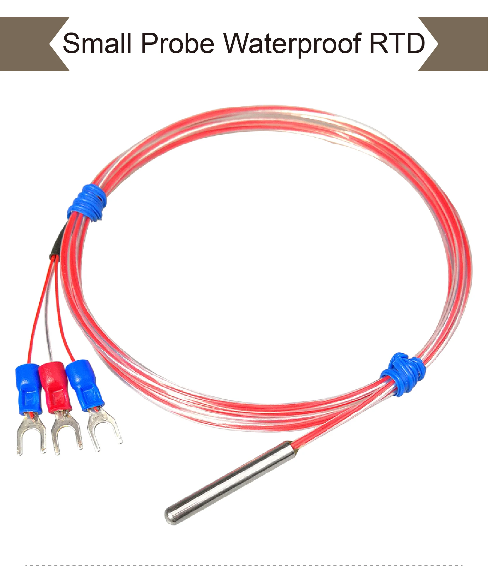 Waterproof Stainless Steel PT100 Temperature Sensor Probe 1m 5m 10m 3-Wire RTD High Precision Industrial Temperature Measurement
Waterproof Stainless Steel PT100 Temperature Sensor Probe 1m 5m 10m 3-Wire RTD High Precision Industrial Temperature Measurement