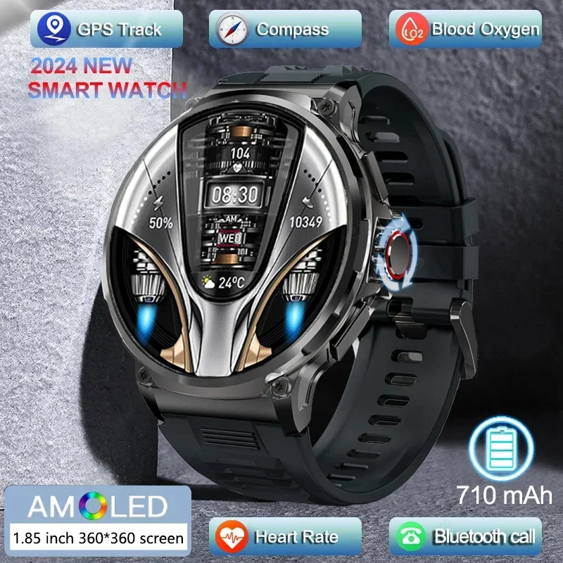 2024 New Men 1.85-inch HD Smart Watch 710Mah Large Battery Outdoor Sports Fitness Bluetooth Call GPS Track 400+ Dial Smartwatch
2024 New Men 1.85-inch HD Smart Watch 710Mah Large Battery Outdoor Sports Fitness Bluetooth Call GPS Track 400+ Dial Smartwatch