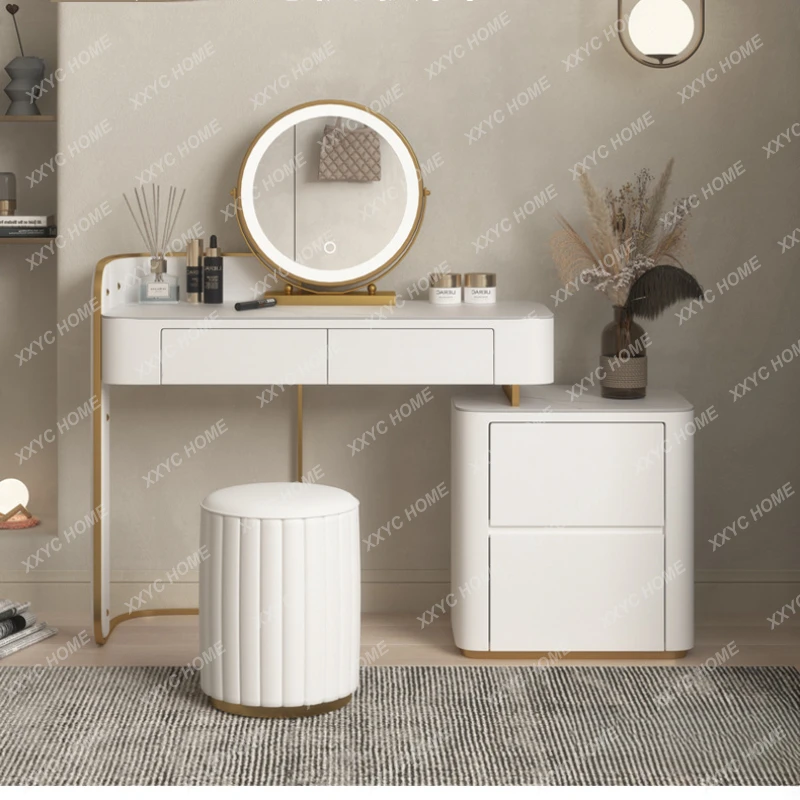 Light Luxury Stone Plate Dresser Solid Wood Modern Minimalist Bedroom Storage All-in-One Cabinet Makeup Table
Light Luxury Stone Plate Dresser Solid Wood Modern Minimalist Bedroom Storage All-in-One Cabinet Makeup Table