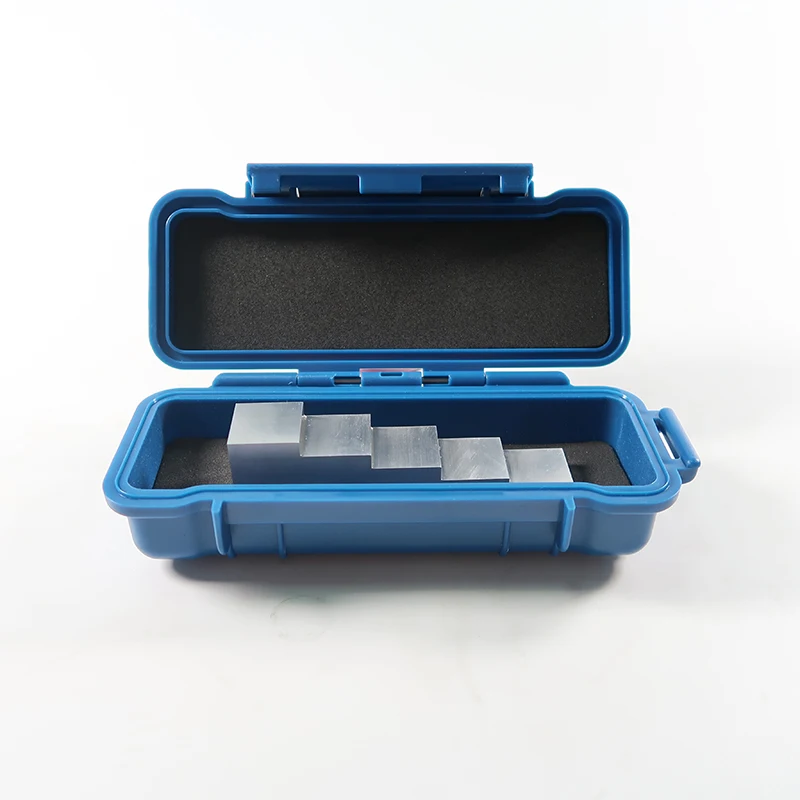 5 step test block Aluminum 6063 5-10-15-20-25mm Calibration test Block for Ultrasonic Thickness Gauge
5 step test block Aluminum 6063 5-10-15-20-25mm Calibration test Block for Ultrasonic Thickness Gauge