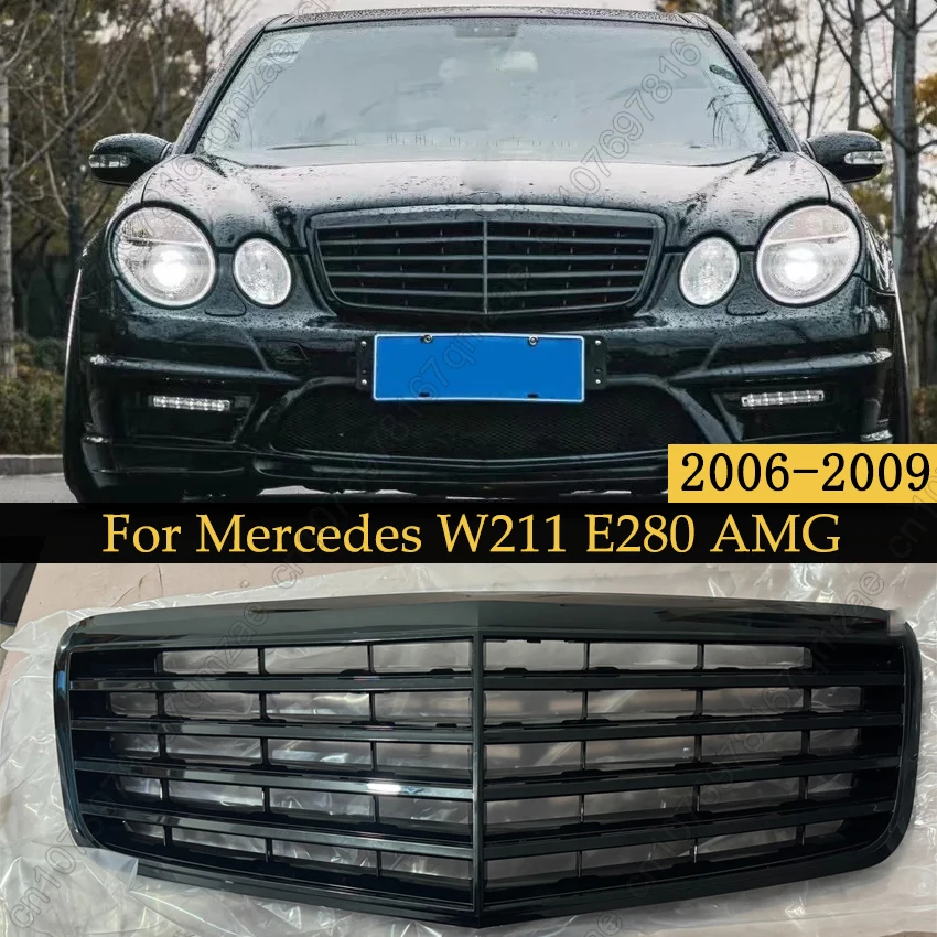 Front Bumper Grille For Mercedes W211 E-Class E280 E320 E350 E400 E500 AMG Saloon 2006-2009 Racing Grill Tuning Body Kits
Front Bumper Grille For Mercedes W211 E-Class E280 E320 E350 E400 E500 AMG Saloon 2006-2009 Racing Grill Tuning Body Kits