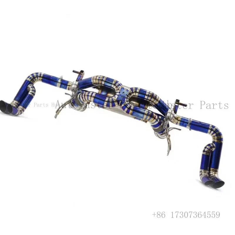 Высококачественный титановый выхлоп для Audi R8 5.2L V10 с клапаном, спортивный глушитель Axleback
Высококачественный титановый выхлоп для Audi R8 5.2L V10 с клапаном, спортивный глушитель Axleback