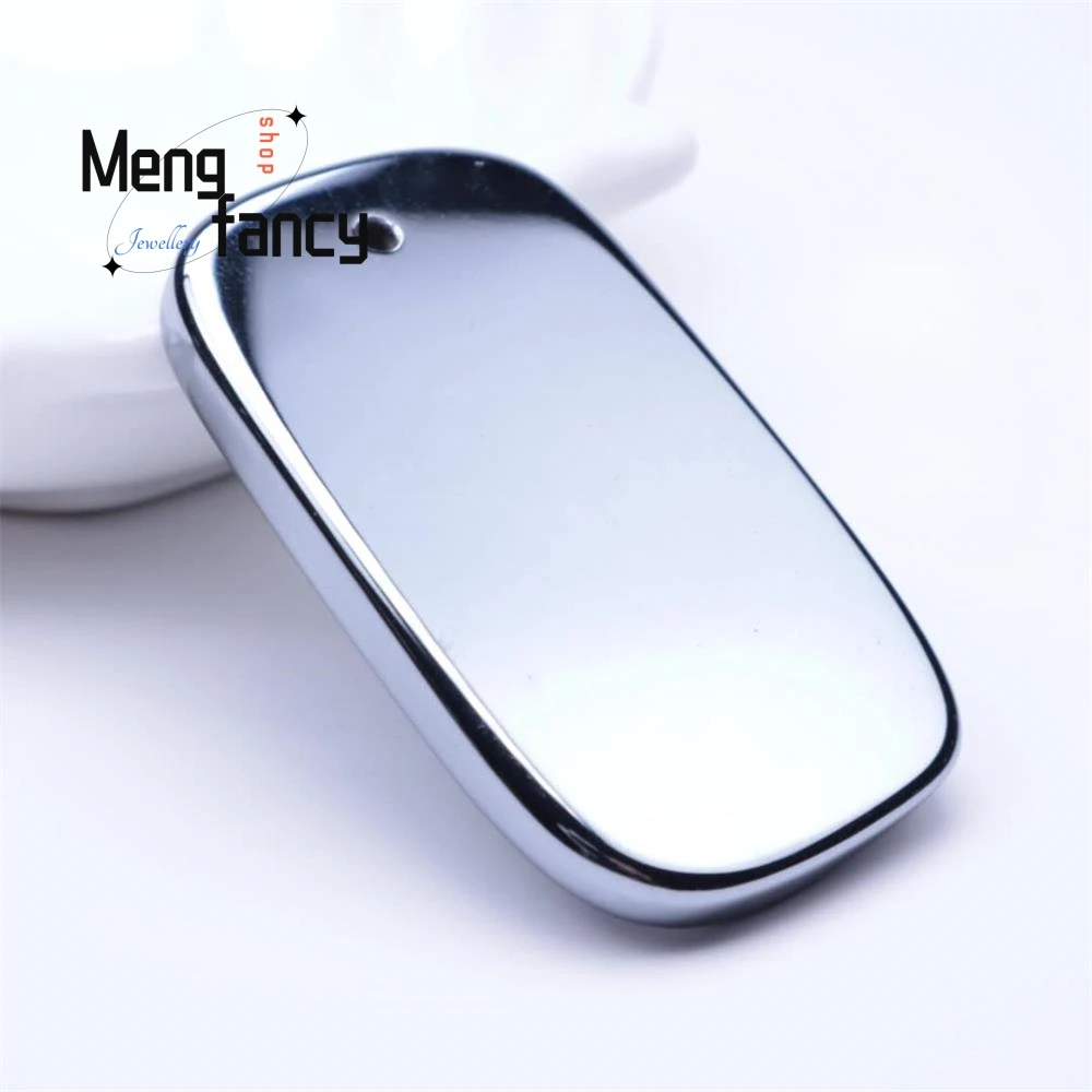 Natural Energy Jade Terahertz Nothing exquisite elegant simple high-grade Pendant Men's and Women's Terahertz Square Pendant
Natural Energy Jade Terahertz Nothing exquisite elegant simple high-grade Pendant Men's and Women's Terahertz Square Pendant