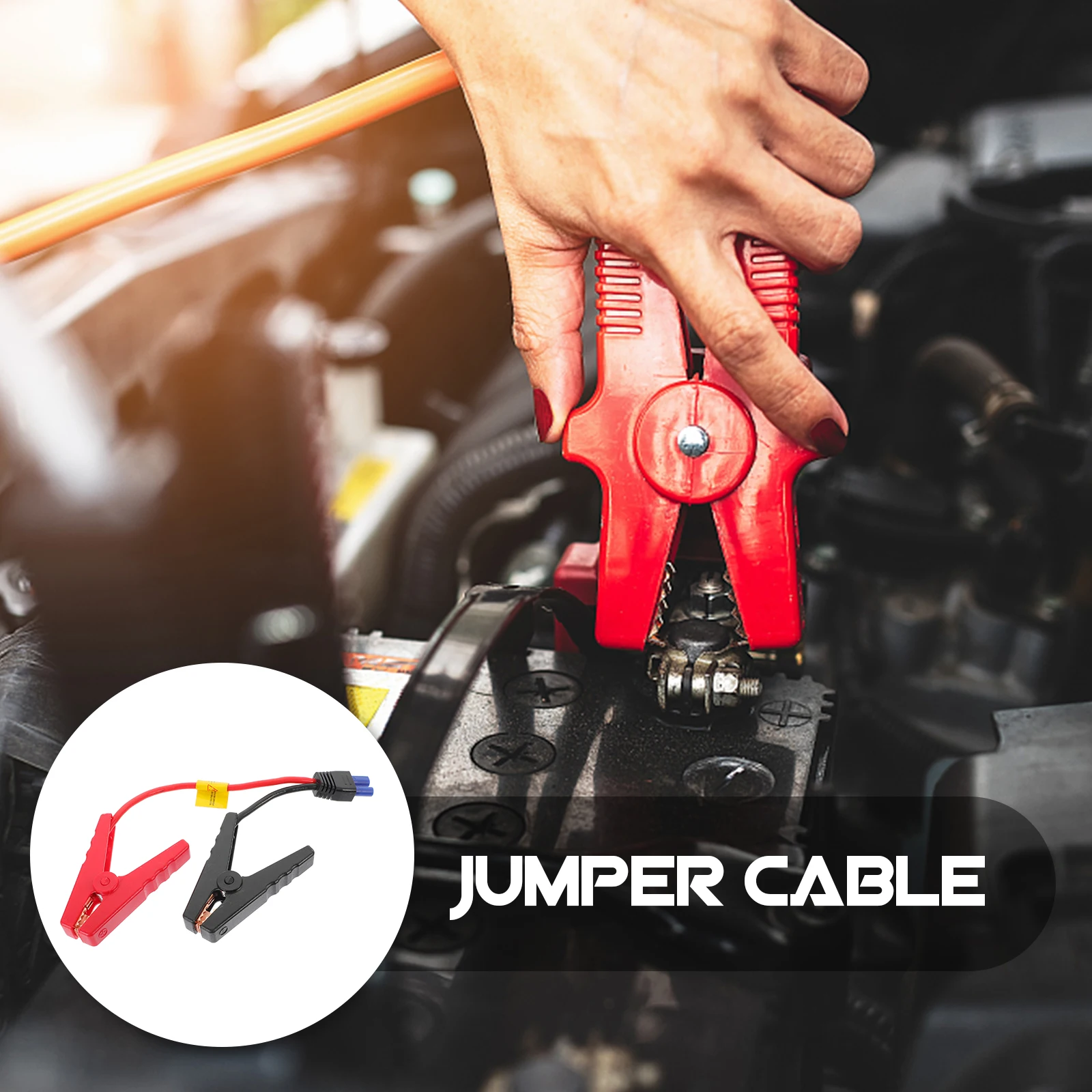 Ec5 Connector 12V 300A Jumper Cables Alligator Clamp Clips Universal Car Jump Starter Booster Battery Charger
Ec5 Connector 12V 300A Jumper Cables Alligator Clamp Clips Universal Car Jump Starter Booster Battery Charger