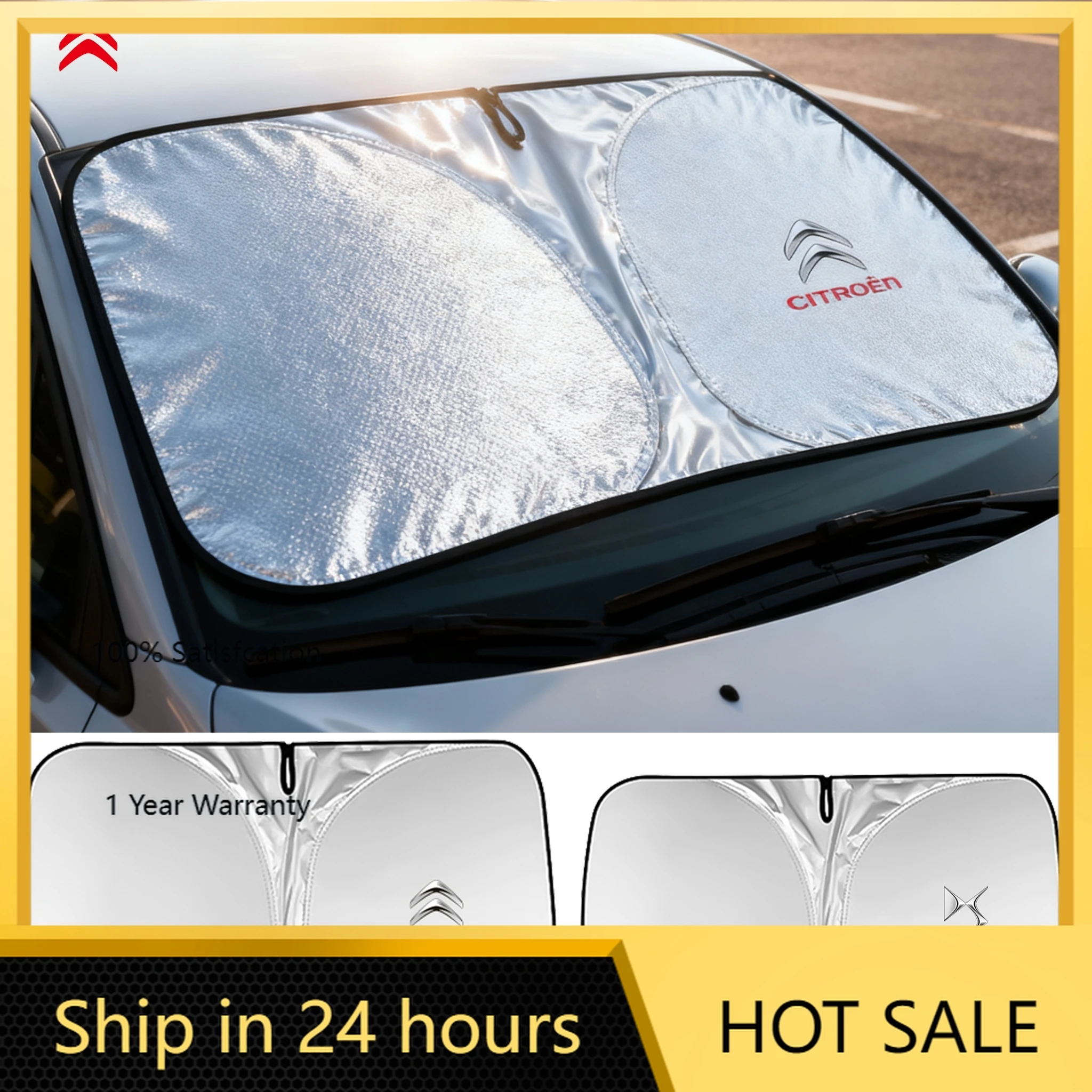 Новая солнцезащитная наклейка на лобовое стекло автомобиля 2026 года, 1 шт., складной солнцезащитный козырек для переднего стекла, защита от УФ-излучения для Citroen C3 C4 DS B
Новая солнцезащитная наклейка на лобовое стекло автомобиля 2026 года, 1 шт., складной солнцезащитный козырек для переднего стекла, защита от УФ-излучения для Citroen C3 C4 DS B