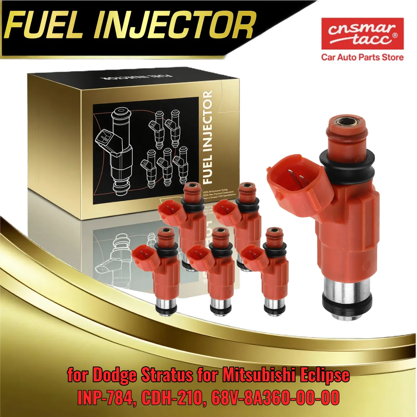 6 шт. топливная форсунка для Chrysler Sebring для Dodge Stratus для Mitsubishi Eclipse 2001-2005 CDH210 68V8A3600000
6 шт. топливная форсунка для Chrysler Sebring для Dodge Stratus для Mitsubishi Eclipse 2001-2005 CDH210 68V8A3600000