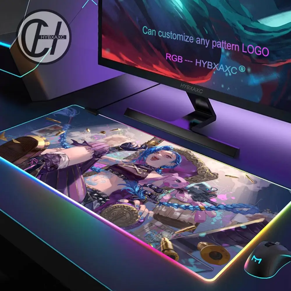 Ноутбук Красочный граффити Коврик для клавиатуры Jinx RGB Коврик для мыши Компьютерный светящийся настольный коврик с подсветкой ПК Аниме Девушка Светодиодный настольный коврик
Ноутбук Красочный граффити Коврик для клавиатуры Jinx RGB Коврик для мыши Компьютерный светящийся настольный коврик с подсветкой ПК Аниме Девушка Светодиодный настольный коврик