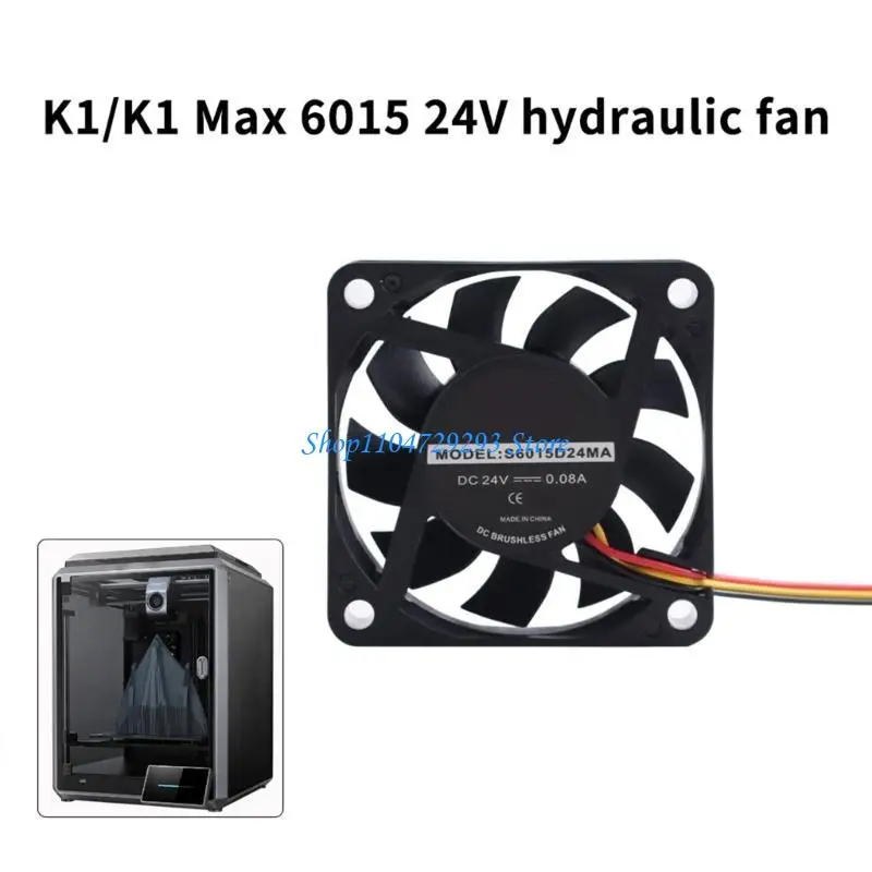 Y2GD Hydraulic Fan 24V 0.07A 6015 3350RPM Extruder Hotend Coolers Radiators Hotend
Y2GD Hydraulic Fan 24V 0.07A 6015 3350RPM Extruder Hotend Coolers Radiators Hotend