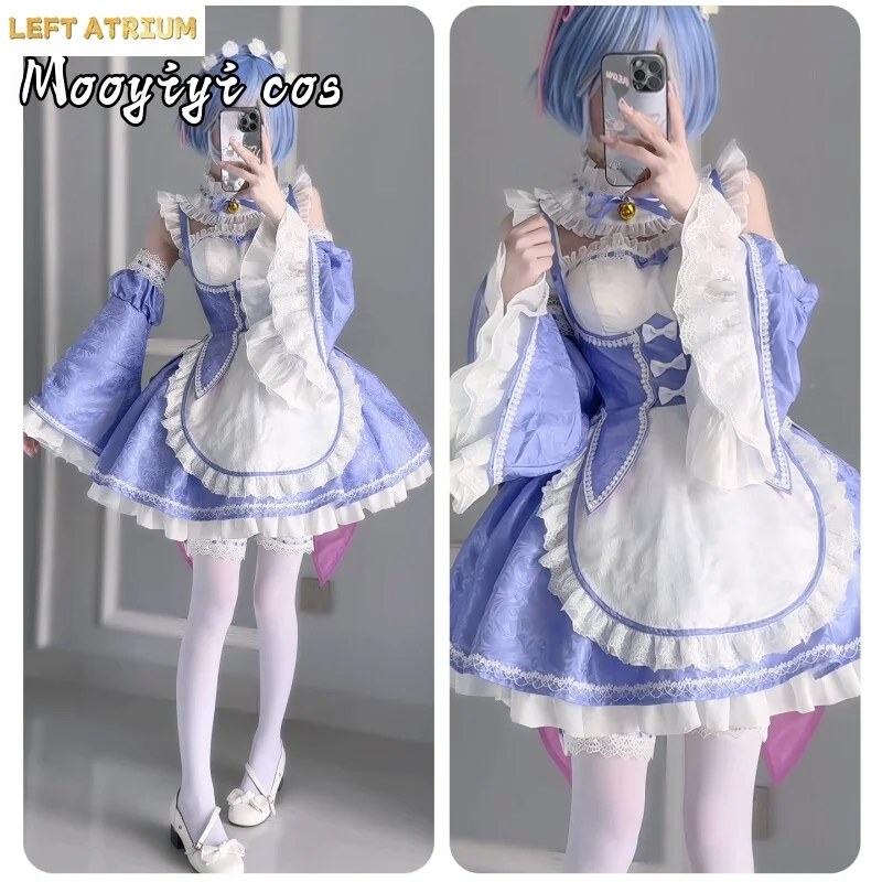 Newly My Dress Rem Cosplay costume Halloween Christmas Darling Cat Cos Name S-XL Women Dress Maid
Newly My Dress Rem Cosplay costume Halloween Christmas Darling Cat Cos Name S-XL Women Dress Maid