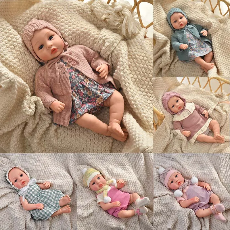 17.72inch Reborn Dolls Cloth Body Lovely Soft Baby Dolls 45cm Realistic Baby Dolls No Hair Adorable Reborn Baby Toys Girl Gifts
17.72inch Reborn Dolls Cloth Body Lovely Soft Baby Dolls 45cm Realistic Baby Dolls No Hair Adorable Reborn Baby Toys Girl Gifts