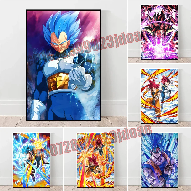 Classic Anime Dragon Ball Goku Vegeta Kakarot Super Saiyan Canvas Painting Poster Bedroom Living Room HD Mural Art Painting Gift
Classic Anime Dragon Ball Goku Vegeta Kakarot Super Saiyan Canvas Painting Poster Bedroom Living Room HD Mural Art Painting Gift