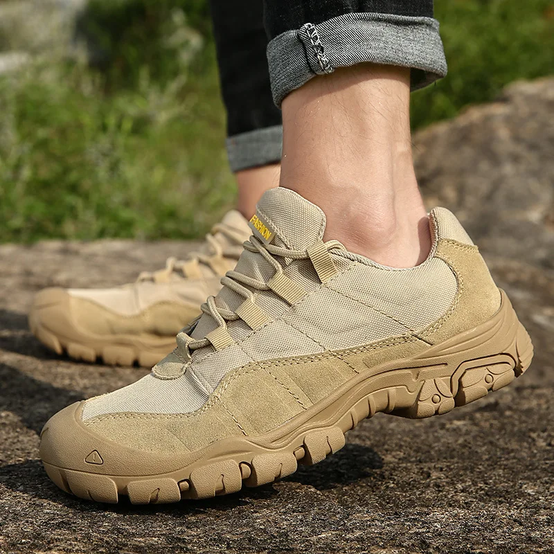 New men's shoes, outdoor hiking shoes, sports style single shoes, wear-resistant and anti slip workwear shoes
New men's shoes, outdoor hiking shoes, sports style single shoes, wear-resistant and anti slip workwear shoes