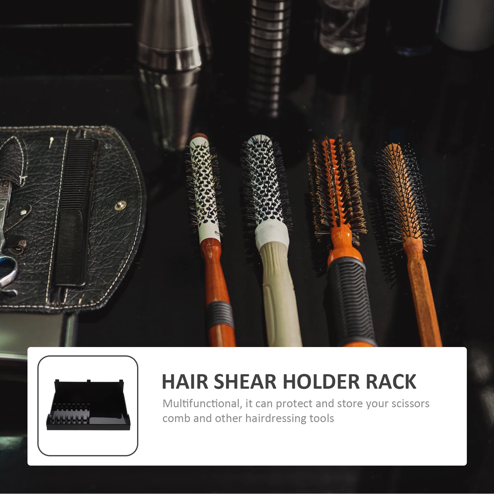 Beauty Tool Box Hairdressing Organizer Storage Rack Salon Holder Comb Station Tray Barber Shop Black Shear Organizers
Beauty Tool Box Hairdressing Organizer Storage Rack Salon Holder Comb Station Tray Barber Shop Black Shear Organizers