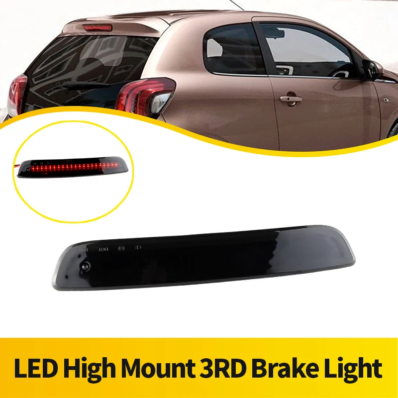 1PC Car Rear Additional Brake Light High Mount Third Brake Light Stop LED Lamp For Peugeot 108 Citroen C1 2014 2015 2016-2019
1PC Car Rear Additional Brake Light High Mount Third Brake Light Stop LED Lamp For Peugeot 108 Citroen C1 2014 2015 2016-2019