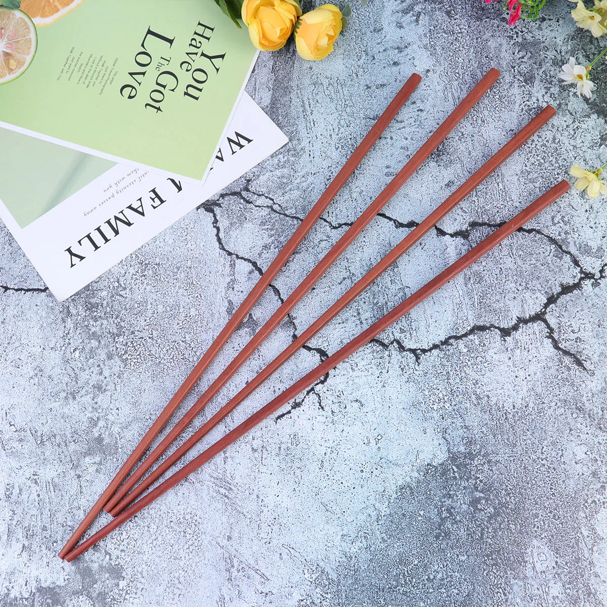 2 Pairs Long Chopsticks For Cooking Wood Chopsticks Quality Hot Pot Cooking Japanese Style Avoid Burns Elegant Design
2 Pairs Long Chopsticks For Cooking Wood Chopsticks Quality Hot Pot Cooking Japanese Style Avoid Burns Elegant Design