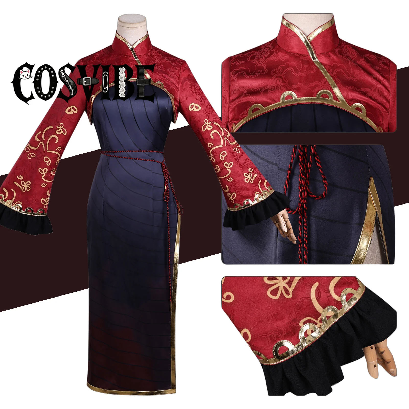 Game Limbus Company Jia Xichun Cosplay Costume Character Chinese Style Cheongsam Accessory Wig Complete Set Anime Convention
Game Limbus Company Jia Xichun Cosplay Costume Character Chinese Style Cheongsam Accessory Wig Complete Set Anime Convention