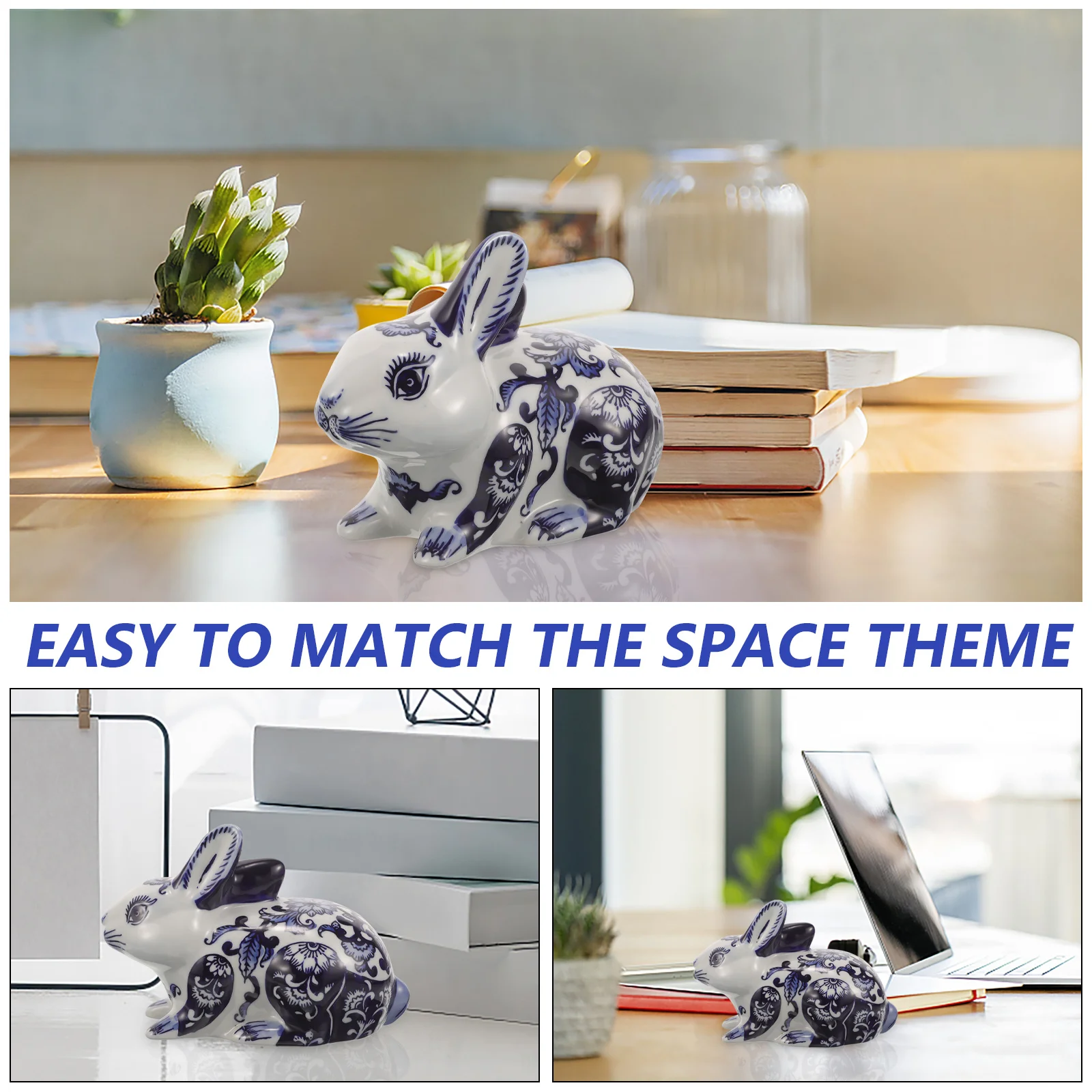 Mini Decorations Bunnies for Ceramic Figurine Rabbit Ornament Bunny Home Crafts
Mini Decorations Bunnies for Ceramic Figurine Rabbit Ornament Bunny Home Crafts
