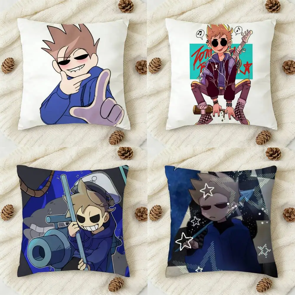 E-Eddsworld Tom Tord Double-sided Printed Square Decorative Cushion Cover for Sofa Living Room Home Decor
E-Eddsworld Tom Tord Double-sided Printed Square Decorative Cushion Cover for Sofa Living Room Home Decor