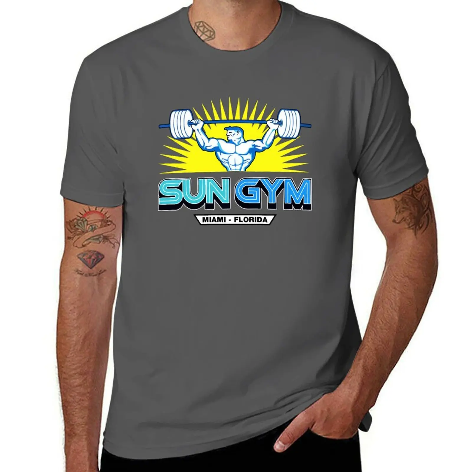Sun Gym Miami Florida T-Shirt Durable Work Wear T-Shirt
Sun Gym Miami Florida T-Shirt Durable Work Wear T-Shirt