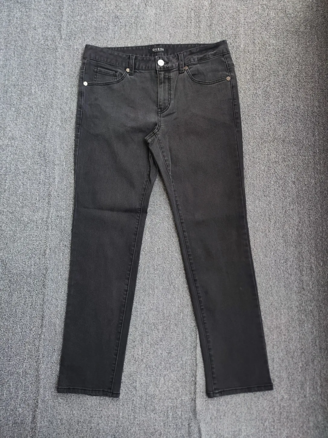 Мужские джинсы прямого кроя на весну-осень из эластичной ткани, корейский стиль, однотонные, облегающие, повседневные, со средней посадкой, на молнии
Мужские джинсы прямого кроя на весну-осень из эластичной ткани, корейский стиль, однотонные, облегающие, повседневные, со средней посадкой, на молнии