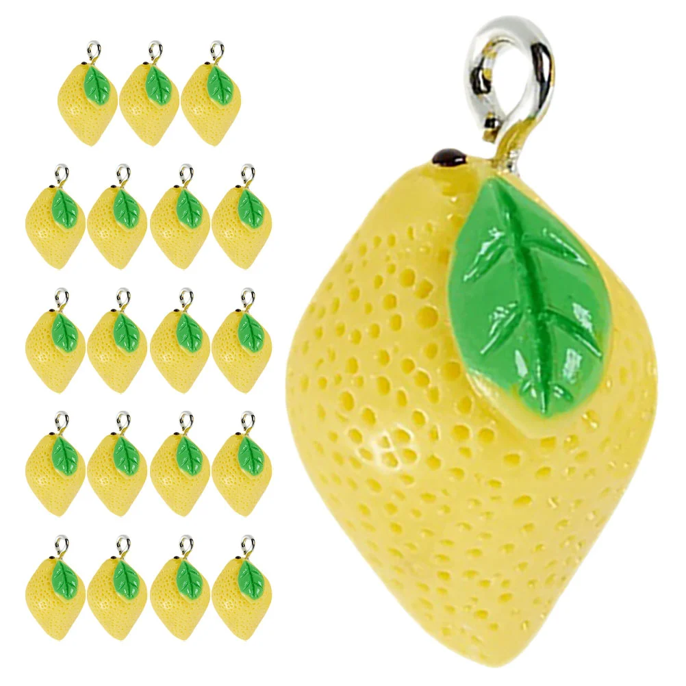 20 Pcs Lemon Pendant Resin Charms Three Dimensional Fruit Mini Necklace for Jewelry Making Lasting Durability Stylish
20 Pcs Lemon Pendant Resin Charms Three Dimensional Fruit Mini Necklace for Jewelry Making Lasting Durability Stylish