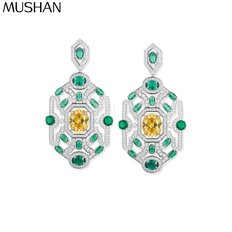 MS MuShan Designer Jewelry 925 Sterling Silver Earrings Zircon 5A Dangle Evening for Women 18K Gold Plated Fine Earring
MS MuShan Designer Jewelry 925 Sterling Silver Earrings Zircon 5A Dangle Evening for Women 18K Gold Plated Fine Earring