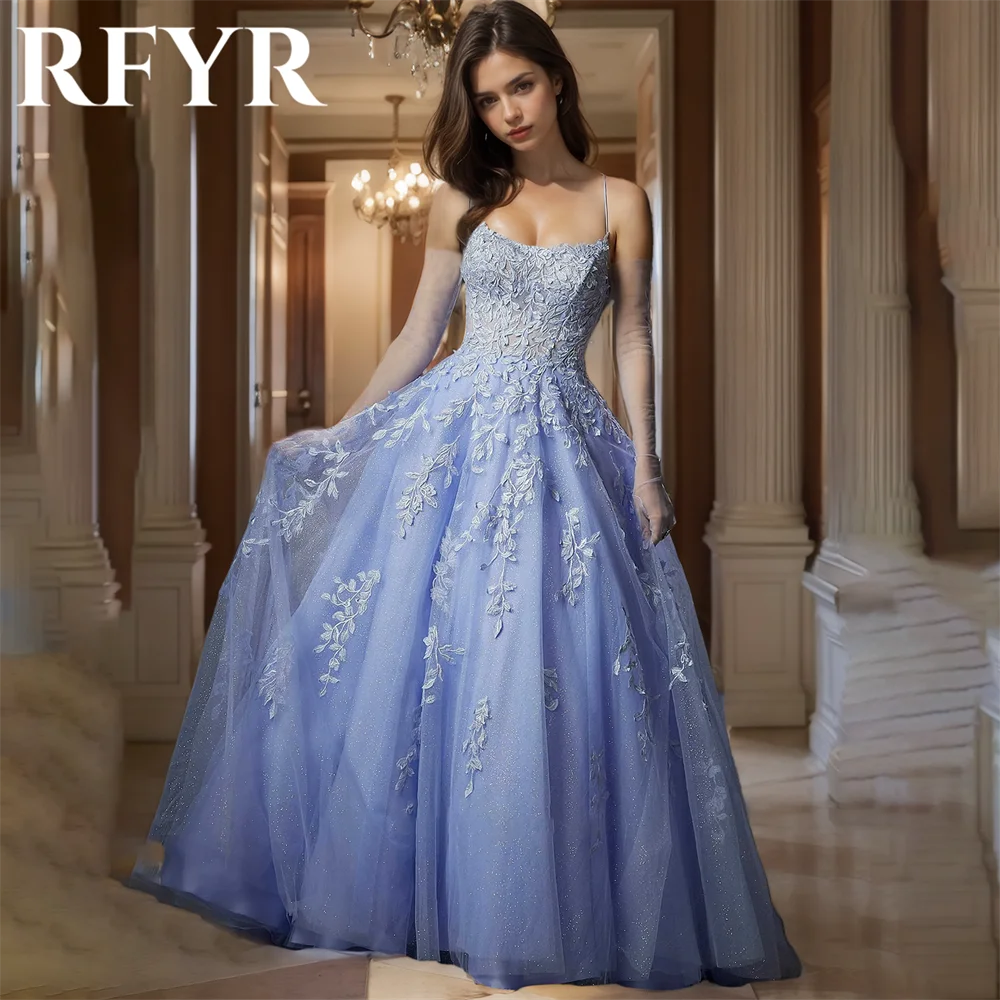 RFYR A-Line Party Dress Spaghetti Strap Scoop Prpm Dress Appliques Party Gowns with Shiny Pleated Prom Dress 2025 Customized
RFYR A-Line Party Dress Spaghetti Strap Scoop Prpm Dress Appliques Party Gowns with Shiny Pleated Prom Dress 2025 Customized