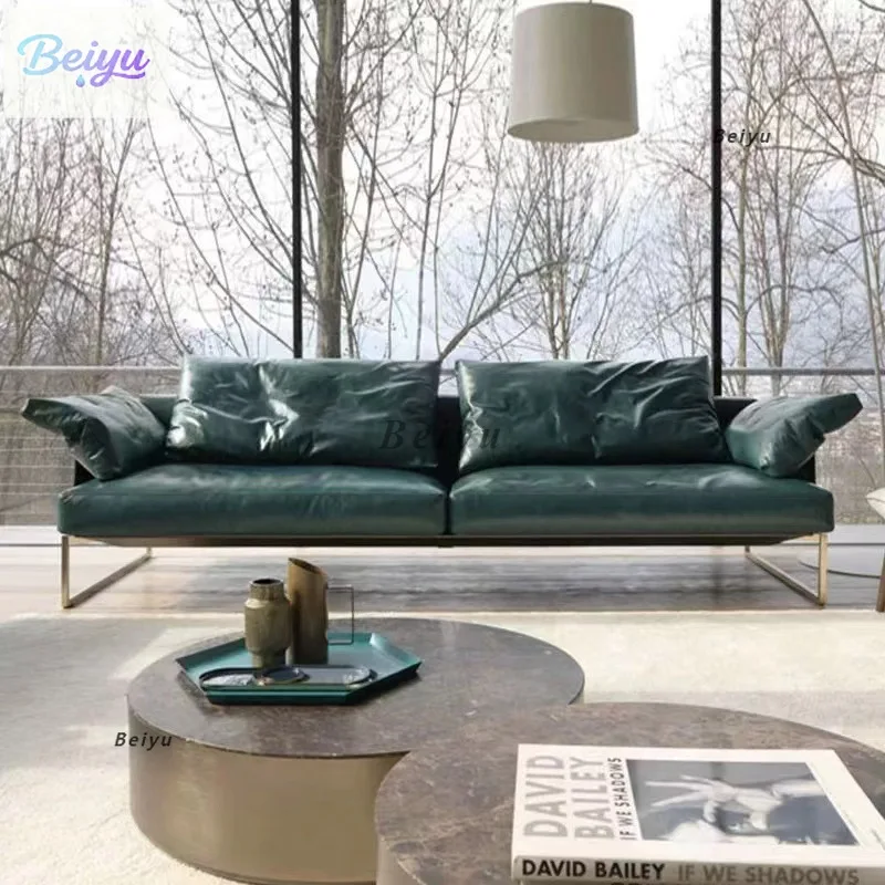 Italian light luxury small apartment sofa down sofa Nordic living room minimalist classic luxury American leather sofa
Italian light luxury small apartment sofa down sofa Nordic living room minimalist classic luxury American leather sofa