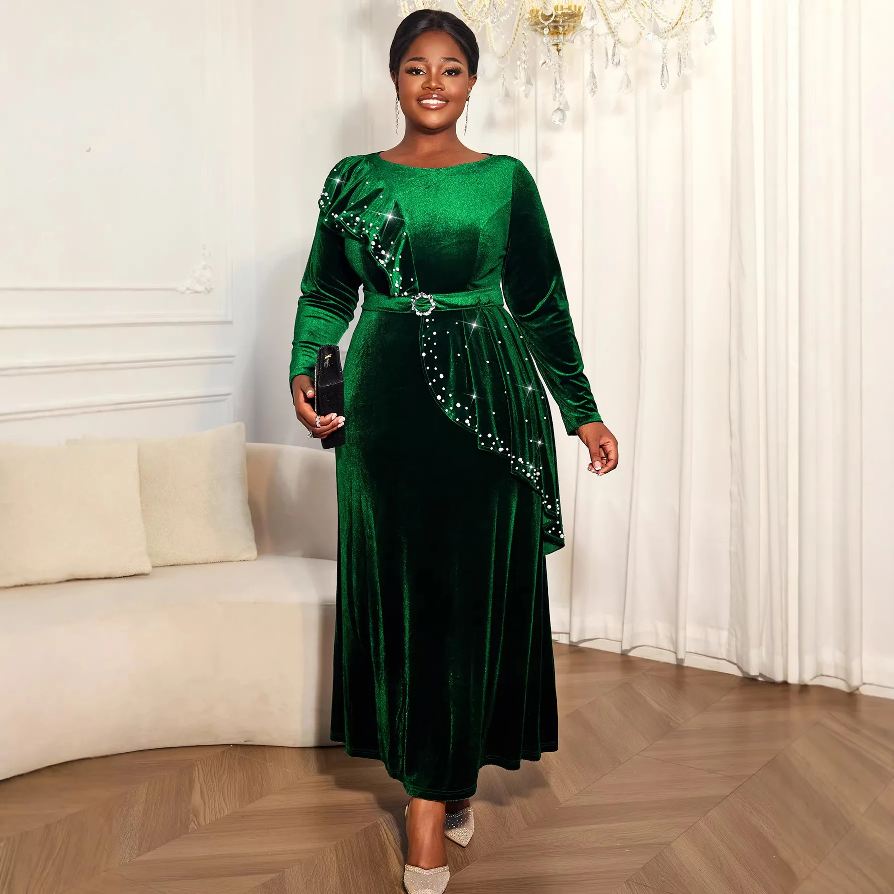 Африканские платья Дашики для женщин, летние африканские платья с длинными рукавами и круглым вырезом, большие размеры, вечерние длинные платья макси, африканская одежда 4XL
Африканские платья Дашики для женщин, летние африканские платья с длинными рукавами и круглым вырезом, большие размеры, вечерние длинные платья макси, африканская одежда 4XL