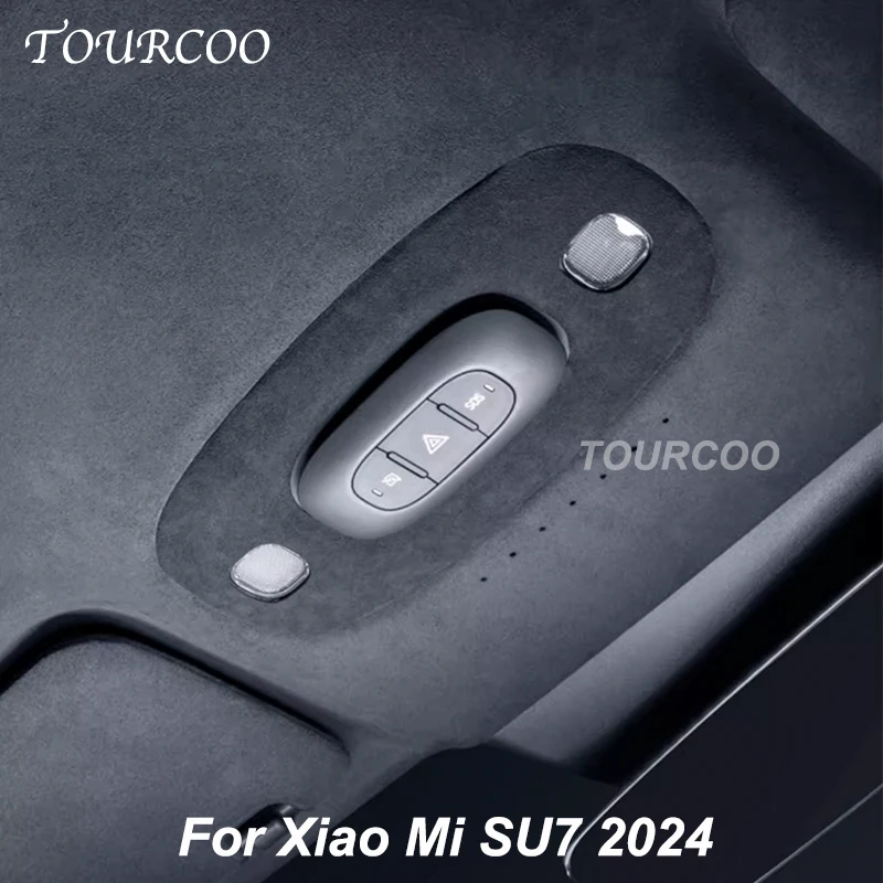 For Xiaomi SU7 2024 2025 Car Interior Reading Light Panel Suede Protective Sticker Alcantara Auto Accessories
For Xiaomi SU7 2024 2025 Car Interior Reading Light Panel Suede Protective Sticker Alcantara Auto Accessories