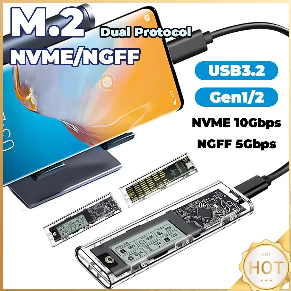 Корпус твердотельного накопителя M.2NVME/NGFF с двумя протоколами Многоразовый корпус для жесткого диска Typc3.2 Внешний USB-адаптер M.2 SL-TN10-P-AC
Корпус твердотельного накопителя M.2NVME/NGFF с двумя протоколами Многоразовый корпус для жесткого диска Typc3.2 Внешний USB-адаптер M.2 SL-TN10-P-AC