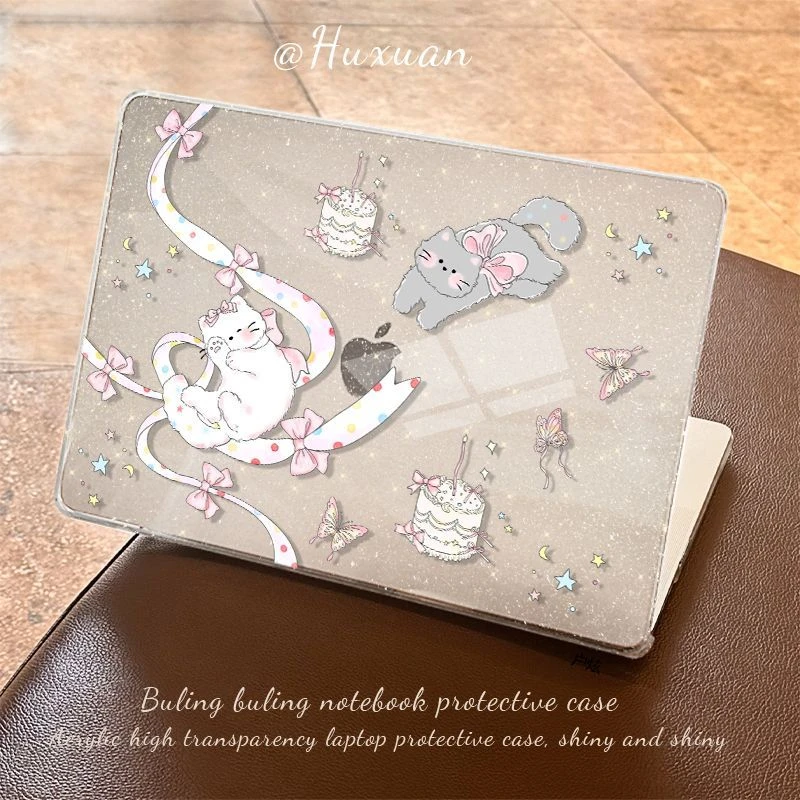 Ins Cute Cat Glitter Laptop Case For Macbook Neo A3404 Air Pro 13 14 15 16 M1 M2 M3 M4 M5 Chip For MacBook Hard Protective Cover
Ins Cute Cat Glitter Laptop Case For Macbook Neo A3404 Air Pro 13 14 15 16 M1 M2 M3 M4 M5 Chip For MacBook Hard Protective Cover