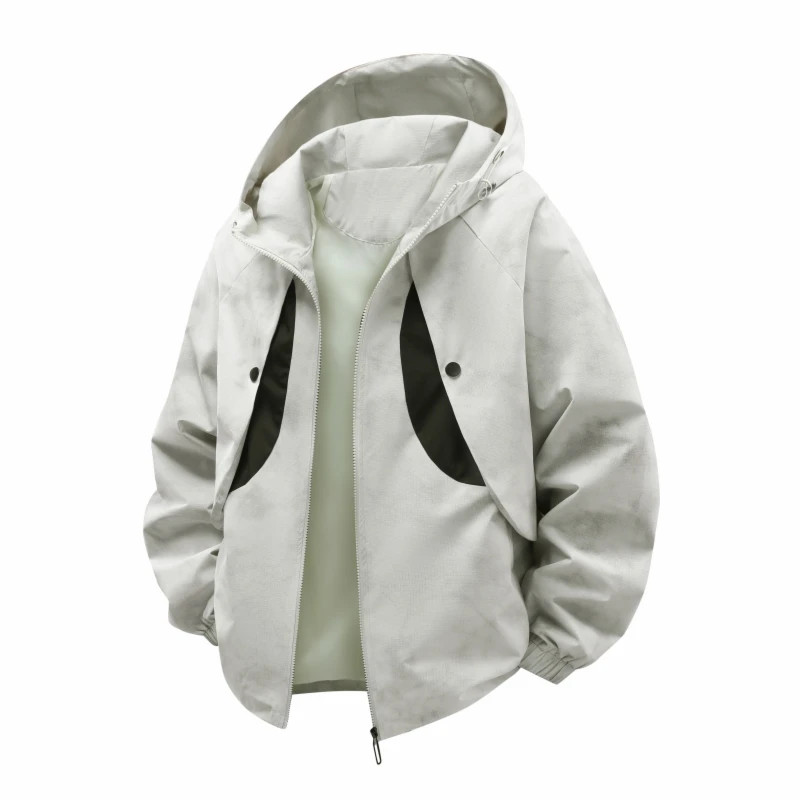 Trendy Men's Hooded Jacket Fashion Windproof Loose-Fit Casual Cool Motorcycle Jacket for Spring and Autumn Comfortable Men's Top
Trendy Men's Hooded Jacket Fashion Windproof Loose-Fit Casual Cool Motorcycle Jacket for Spring and Autumn Comfortable Men's Top